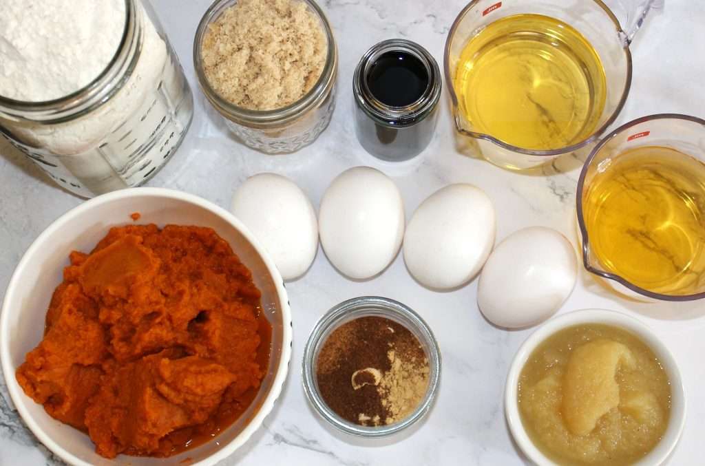 pumpkin bread ingredients