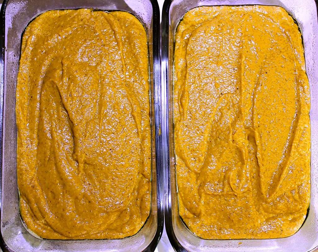 batter in pans